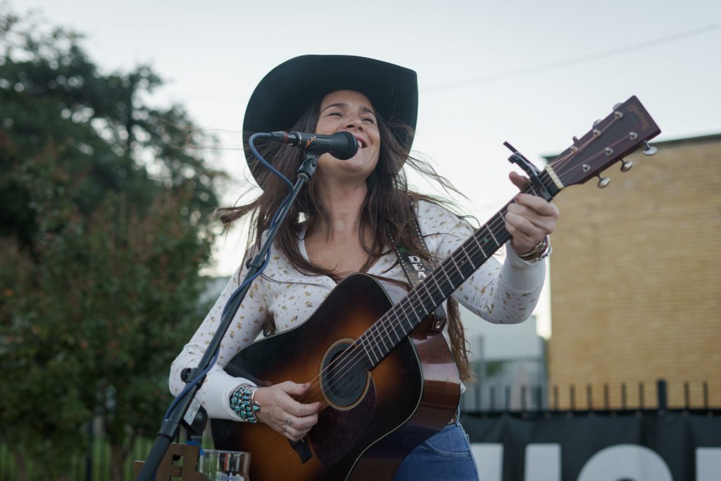 Summer Dean performs at Four Corners Brewery. Photo: Jessica Waffles